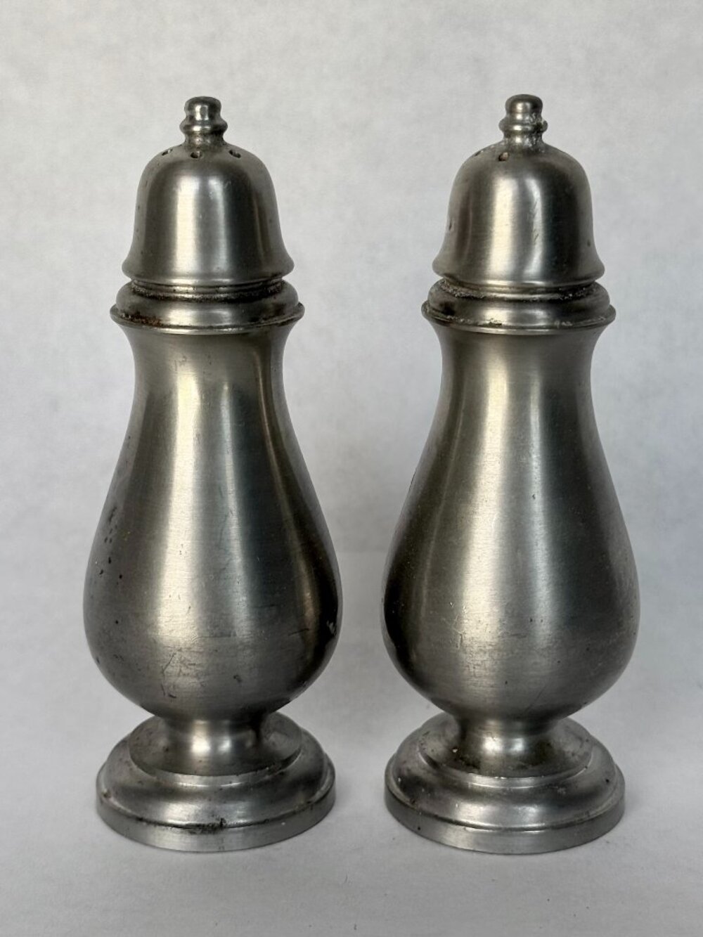 Priesner Pewter Salt & Peller Shakers